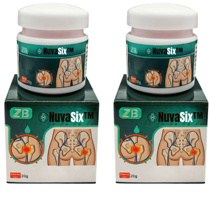 NuvaSix™ | Lindrer iskias- og hoftesmerter